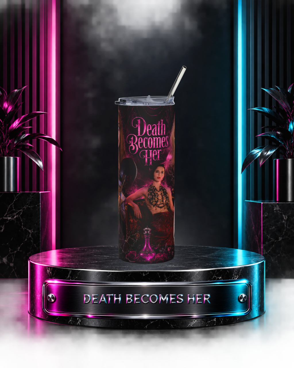 Death Becomes Her — A Kiss of Immortality | 20oz Tumbler