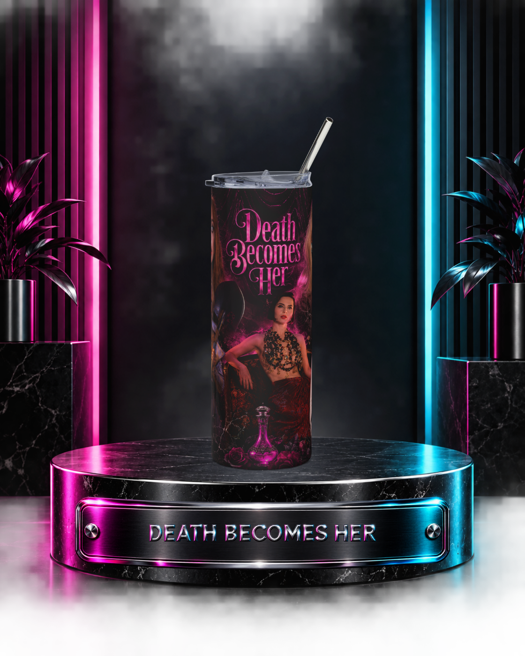 Death Becomes Her — A Kiss of Immortality | 20oz Tumbler