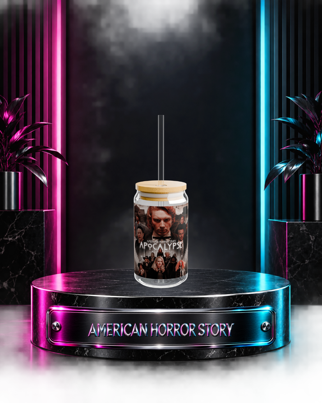 AHS: Apocalypse — Michael Langdon | 16oz Glass Can