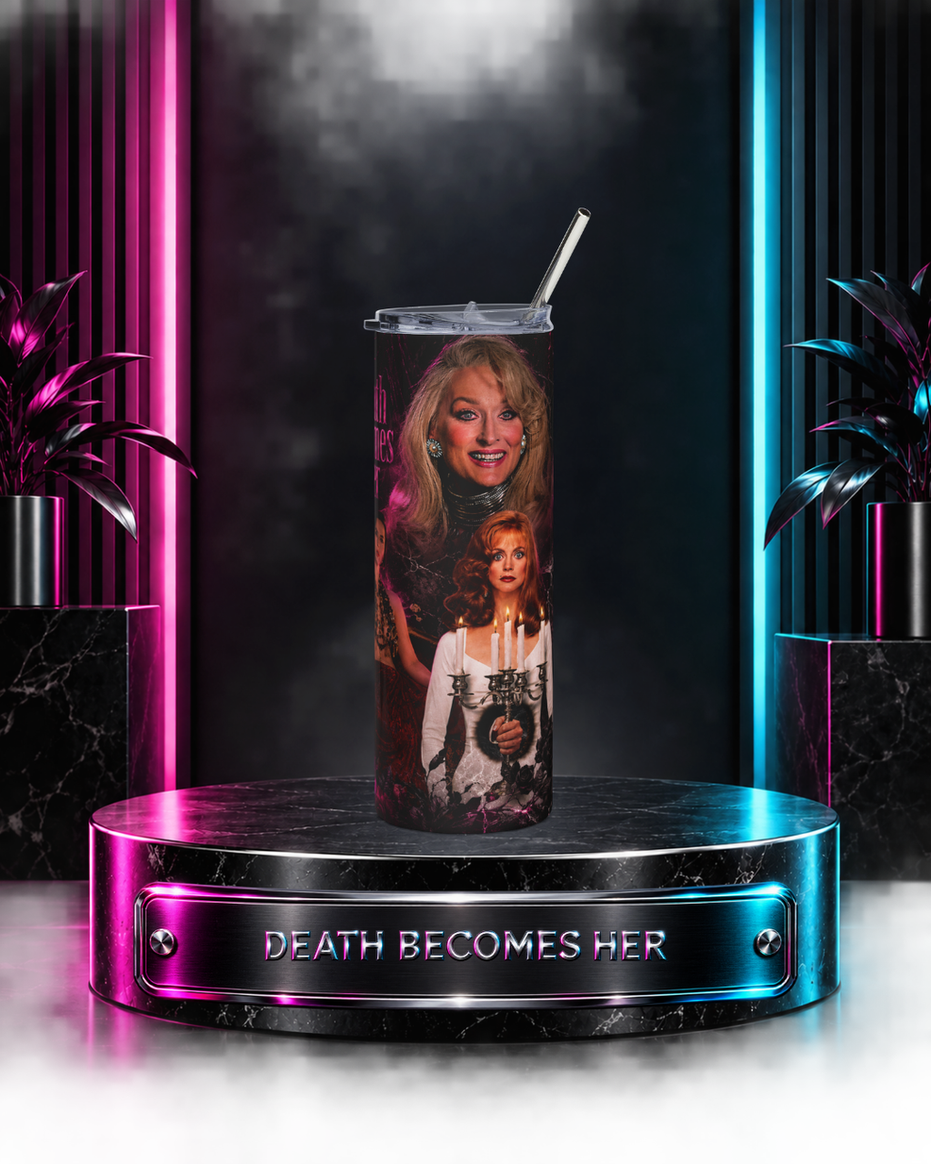 Death Becomes Her — A Kiss of Immortality | 20oz Tumbler