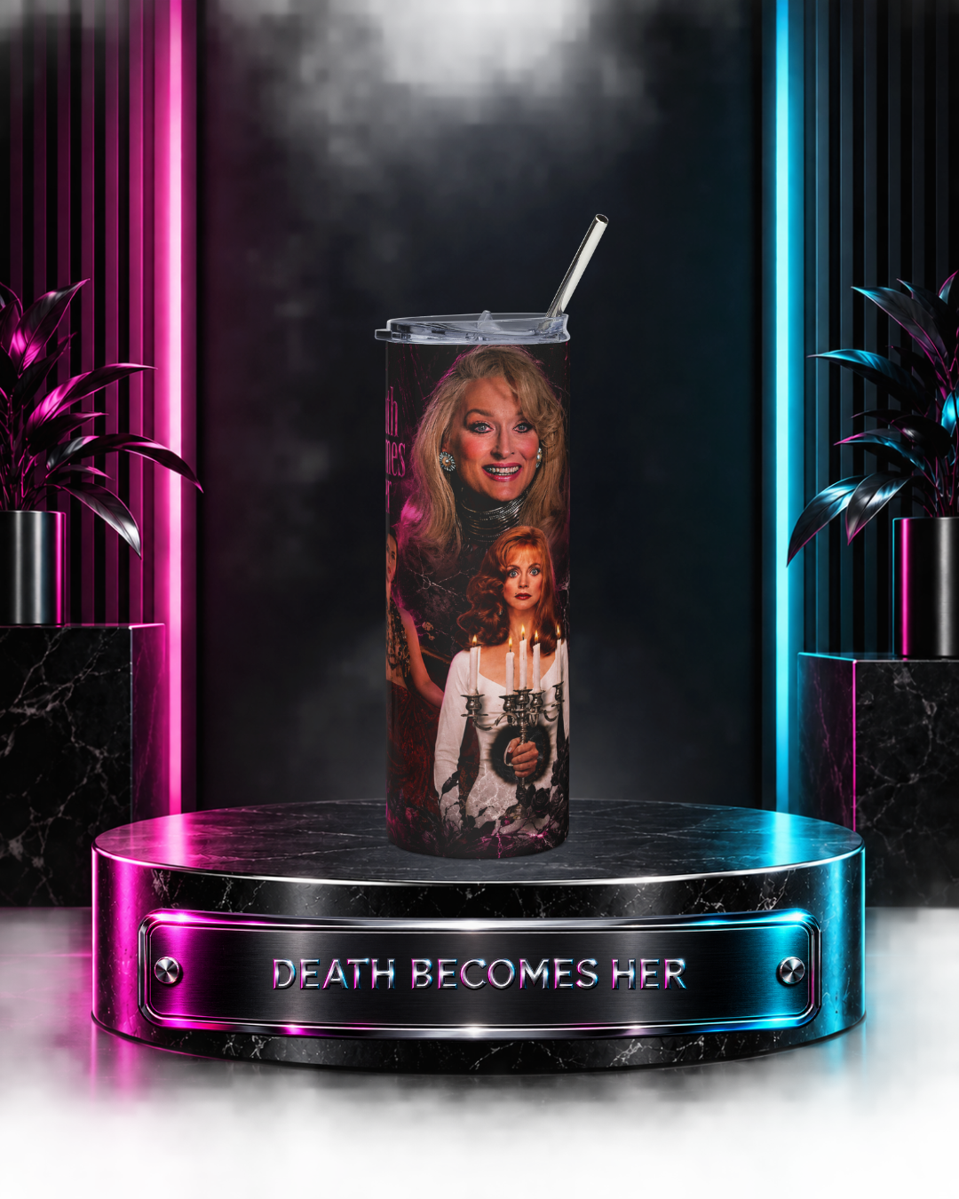 Death Becomes Her — A Kiss of Immortality | 20oz Tumbler