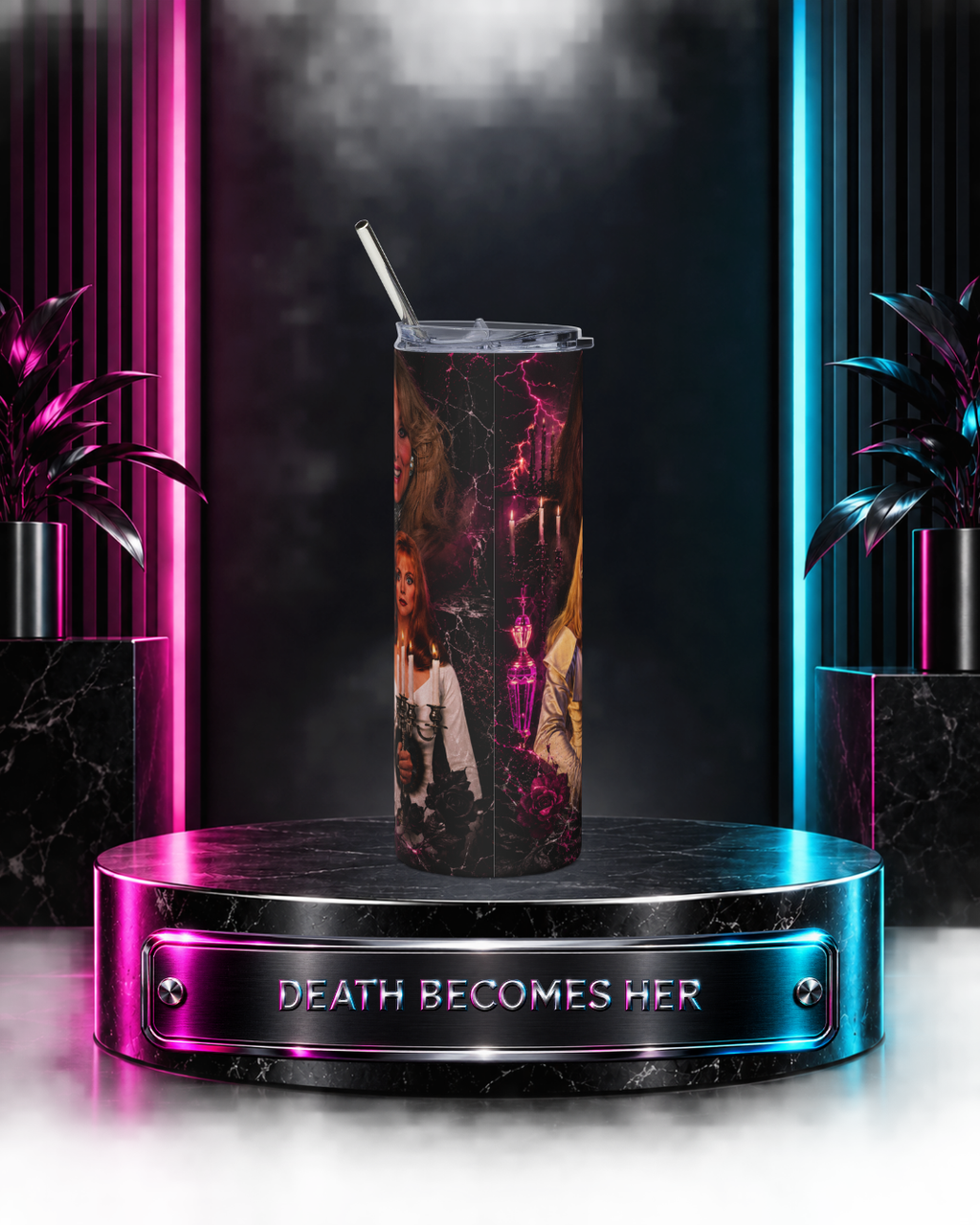 Death Becomes Her — A Kiss of Immortality | 20oz Tumbler