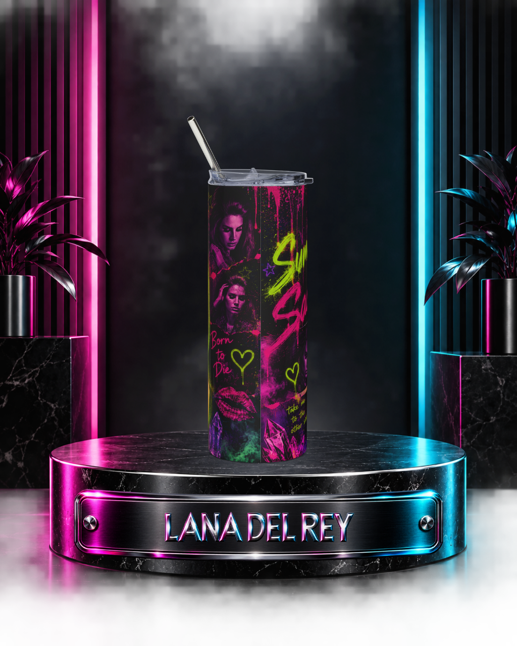 Lana Del Rey — Summertime Sadness Electric Graffiti | 20oz Tumbler