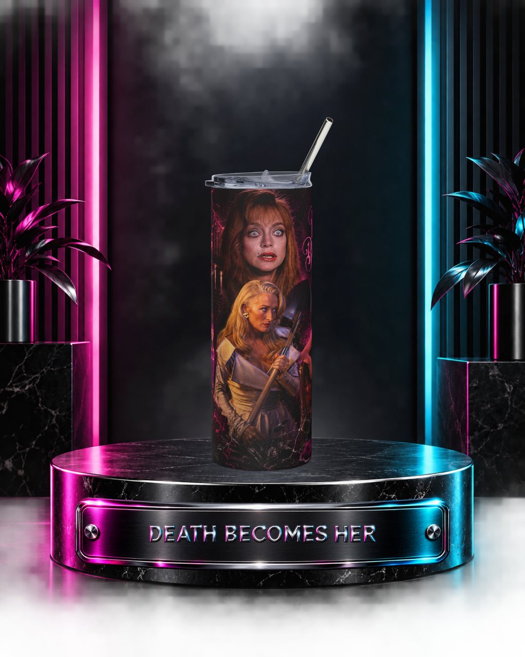 Death Becomes Her — A Kiss of Immortality | 20oz Tumbler
