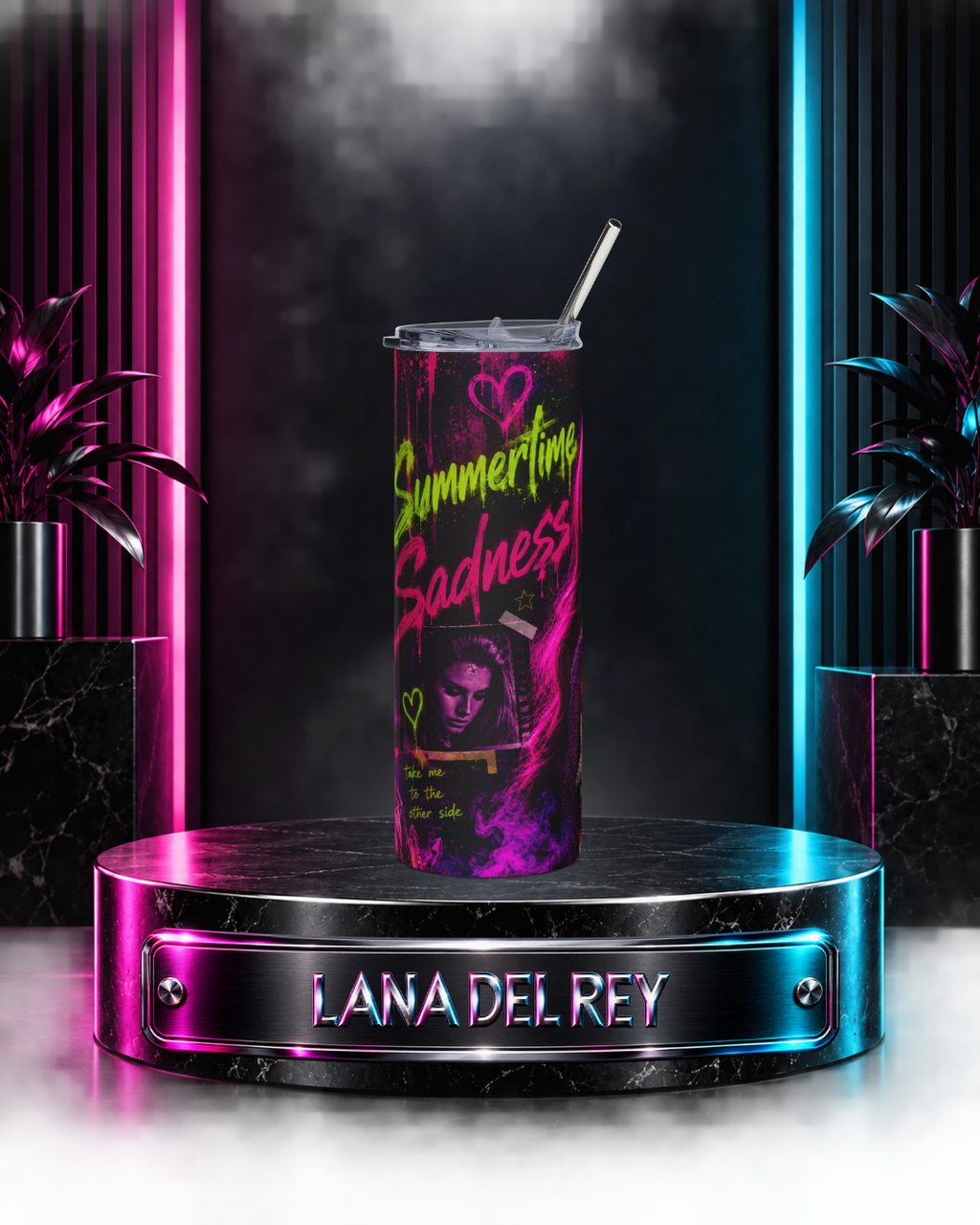 Lana Del Rey — Summertime Sadness Electric Graffiti | 20oz Tumbler