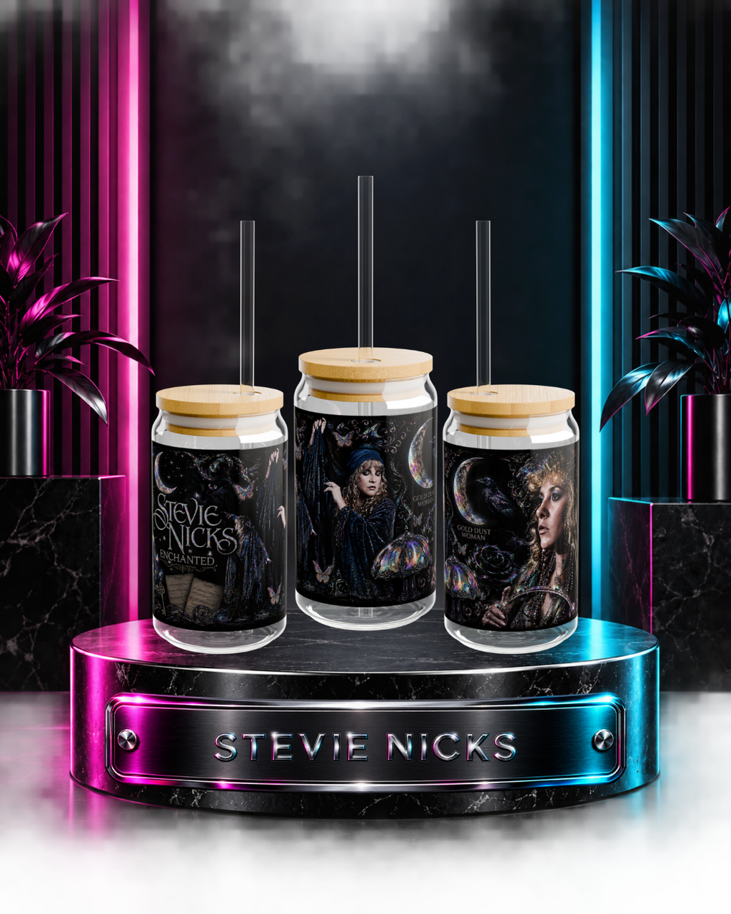 Stevie Nicks — Crystal Enchantment | 16oz Glass Can