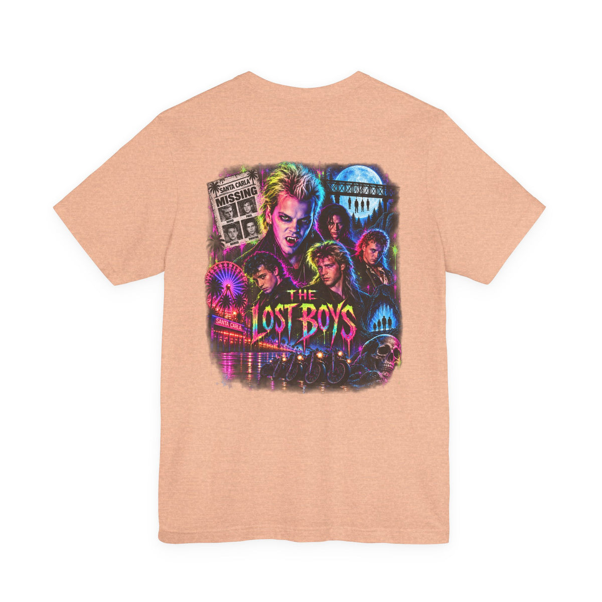 The Lost Boys  — Neon Fangs & Leather | T-Shirt