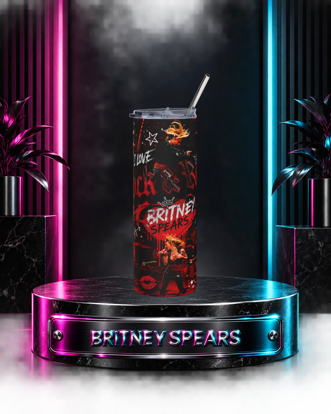 Britney Spears —  I Love Rock N Roll Music Video | 20oz Tumbler