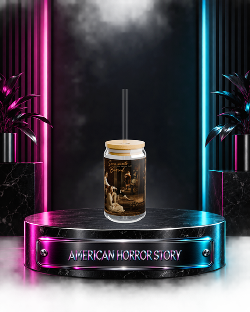 AHS: Murder House — We All Have Our Secrets | 16oz Glass Can