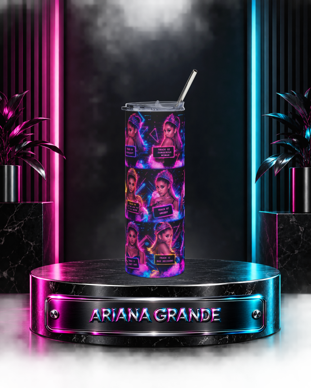 Ariana Grande — Dangerous Woman Mug Shots | 20oz Tumbler