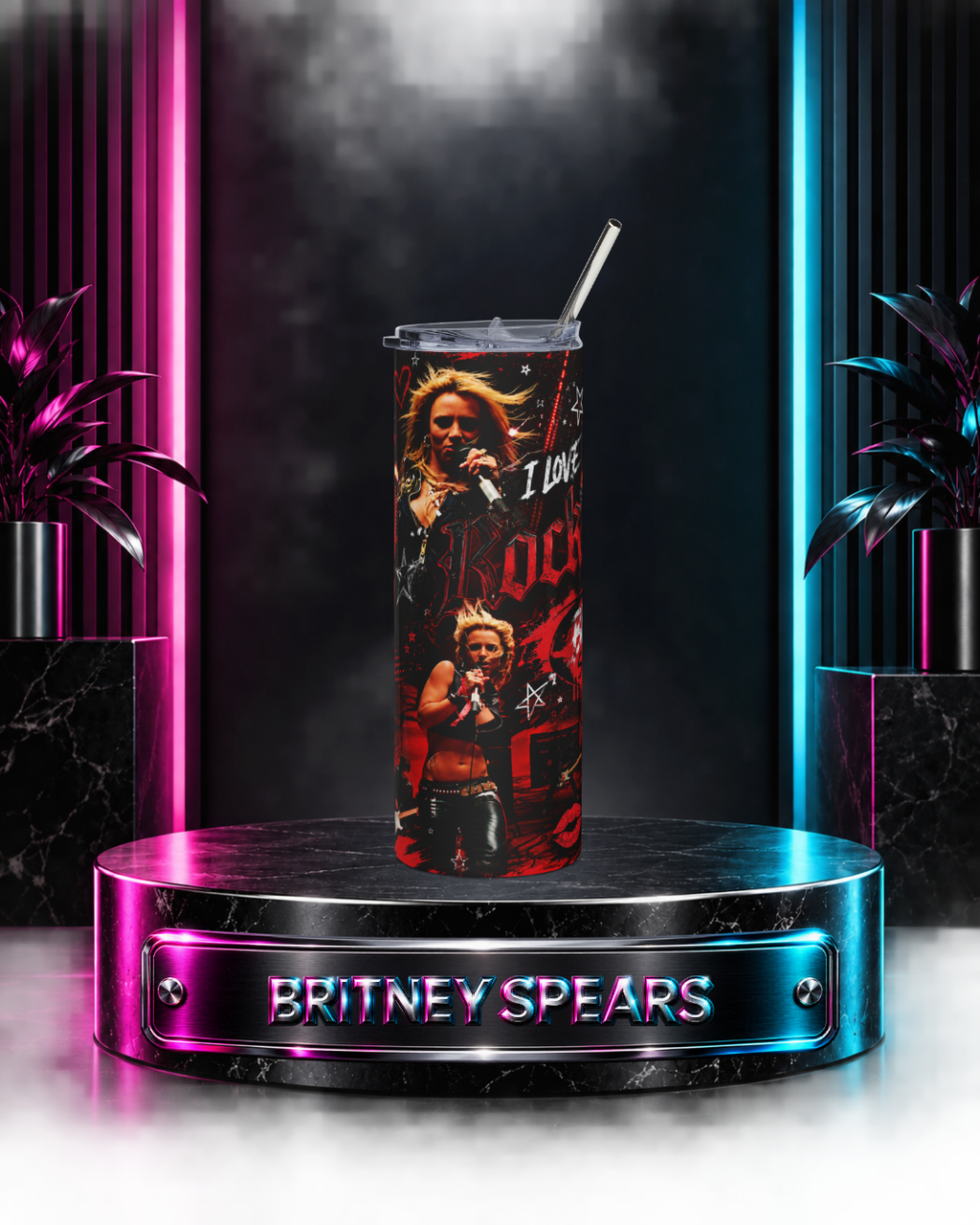 Britney Spears —  I Love Rock N Roll Music Video | 20oz Tumbler