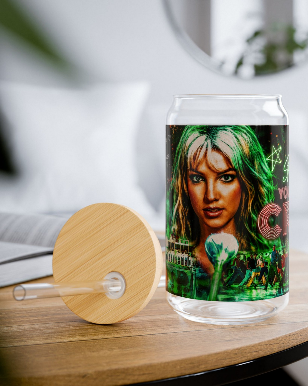Britney Spears — Drive Me Crazy Music Video | 16oz Glass Can