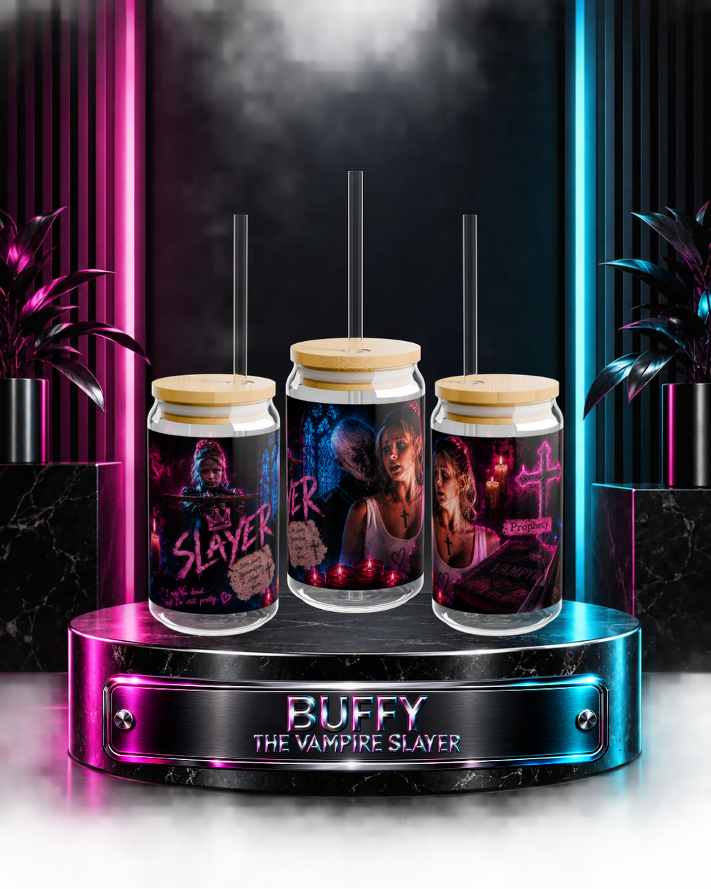 Buffy The Vampire Slayer — Prophecy Girl | 16oz Glass Can