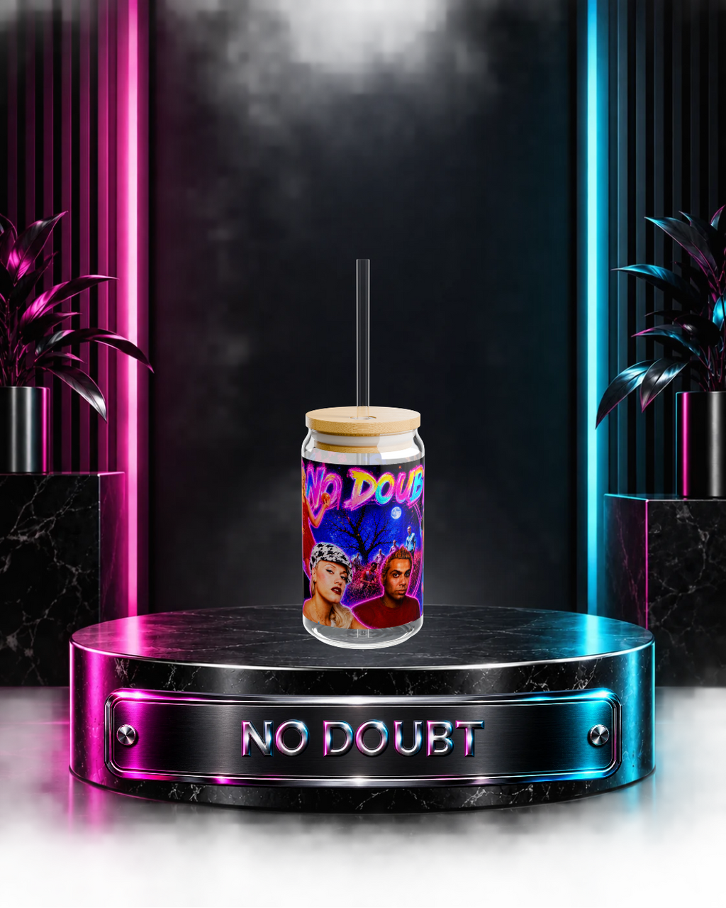 No Doubt — Neon Tragic Kingdom | 16oz Glass Can