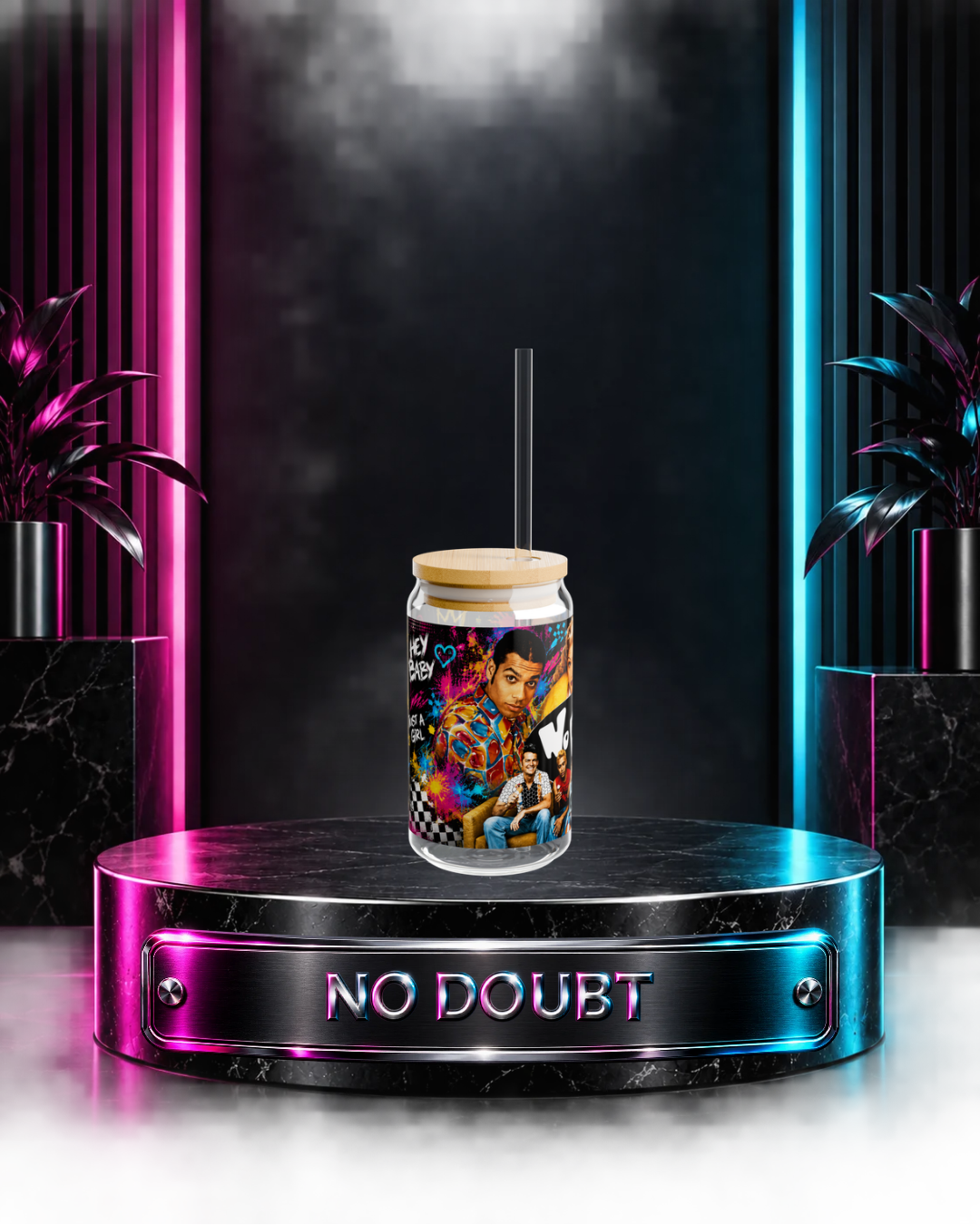 No Doubt — Just A Girl In Technicolor | 16oz Glass Can