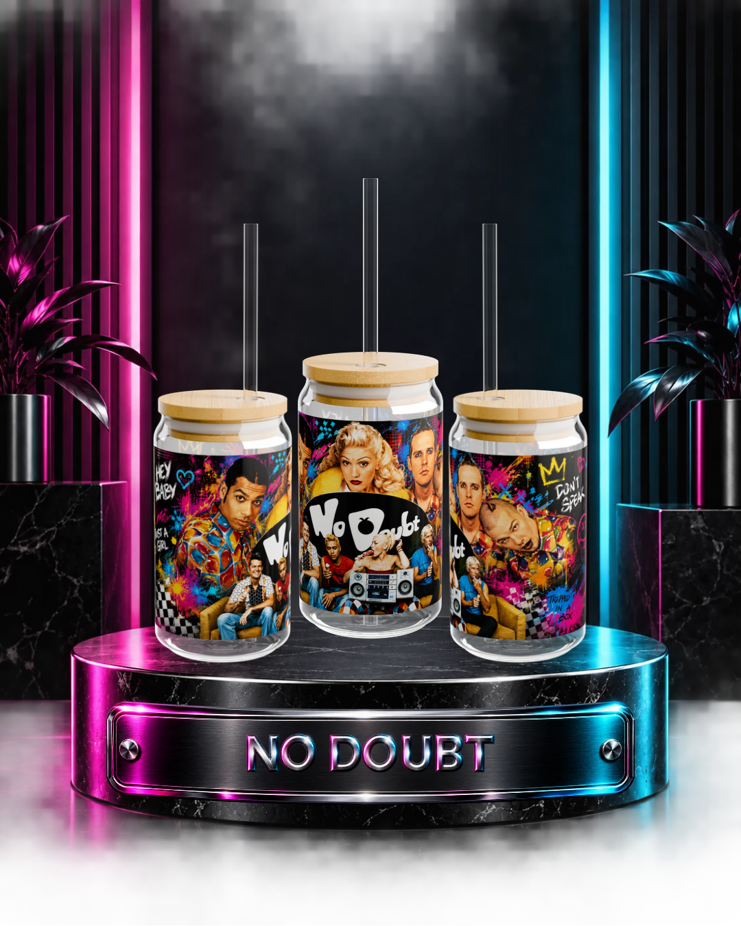No Doubt — Just A Girl In Technicolor | 16oz Glass Can