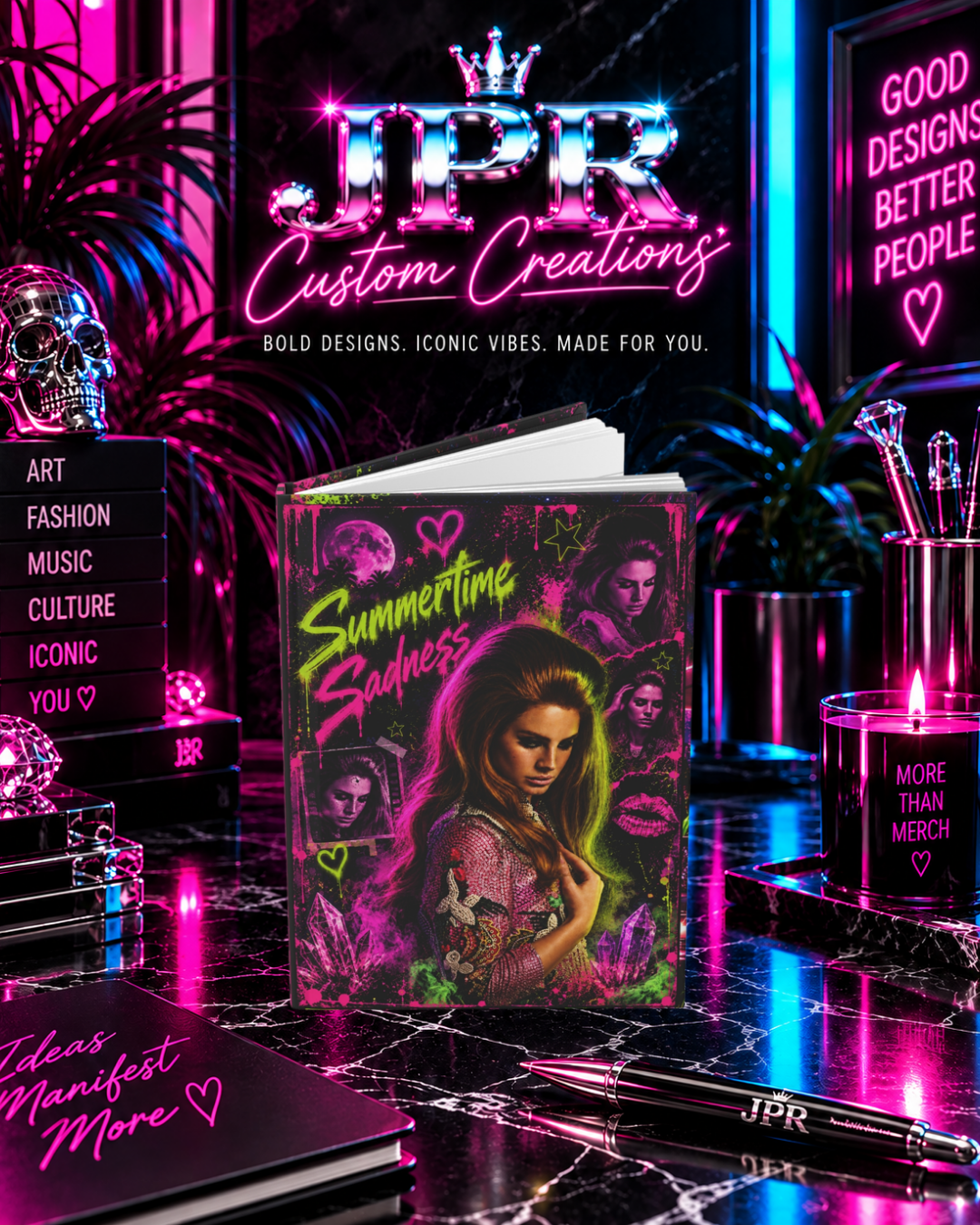 Lana Del Rey — Summertime Sadness | Hardcover Journal Matte (Lined)