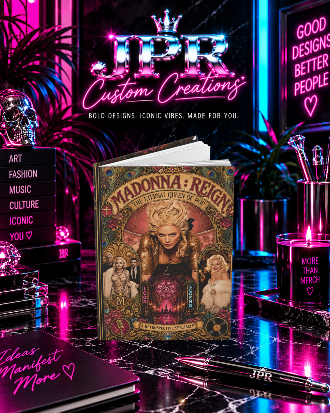 Madonna — Reign | Hardcover Journal Matte (Lined)