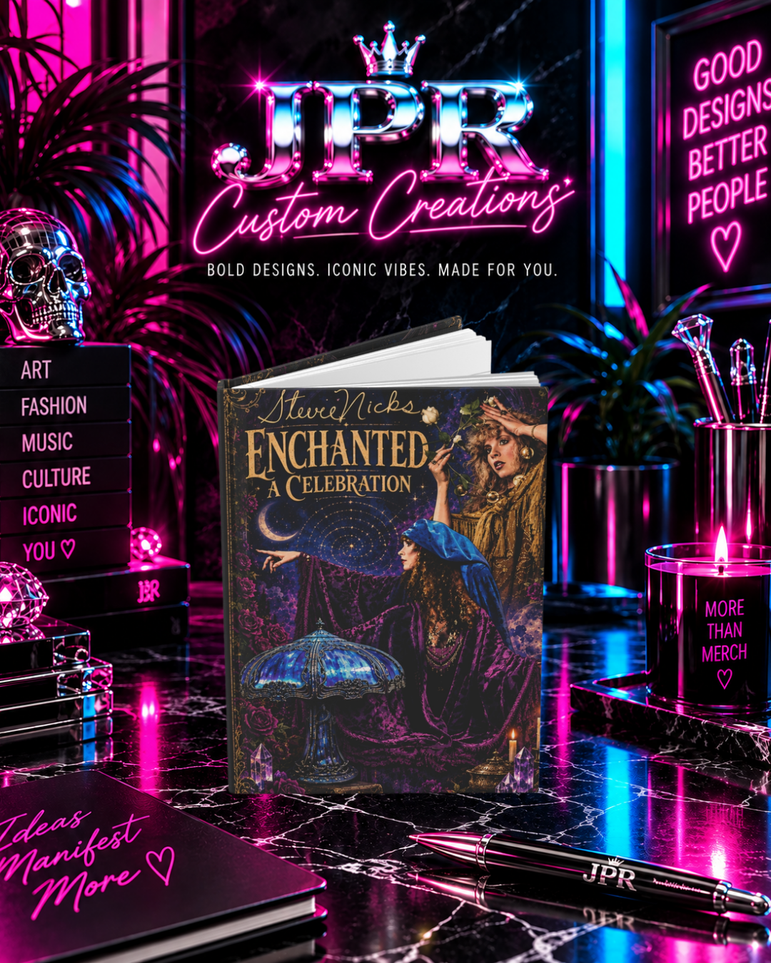Stevie Nicks — Enchanted |  Hardcover Journal Matte (Lined)