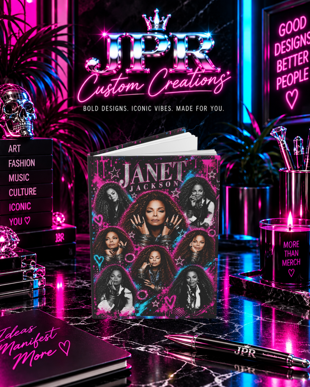 Janet Jackson — Unbreakable | Hardcover Journal Matte (Lined)