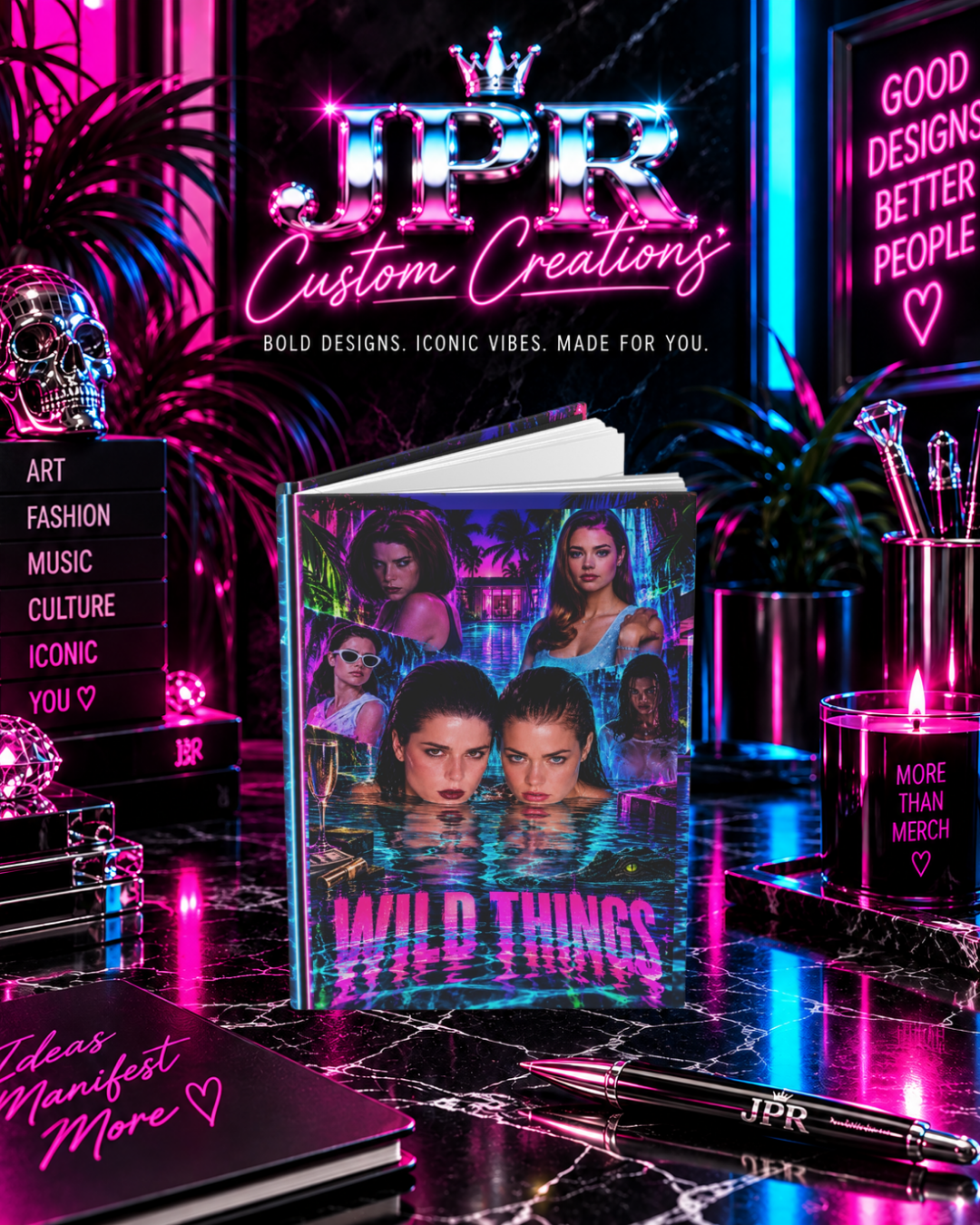 Wild Things — Deadly Desires | Hardcover Journal Matte (Lined)