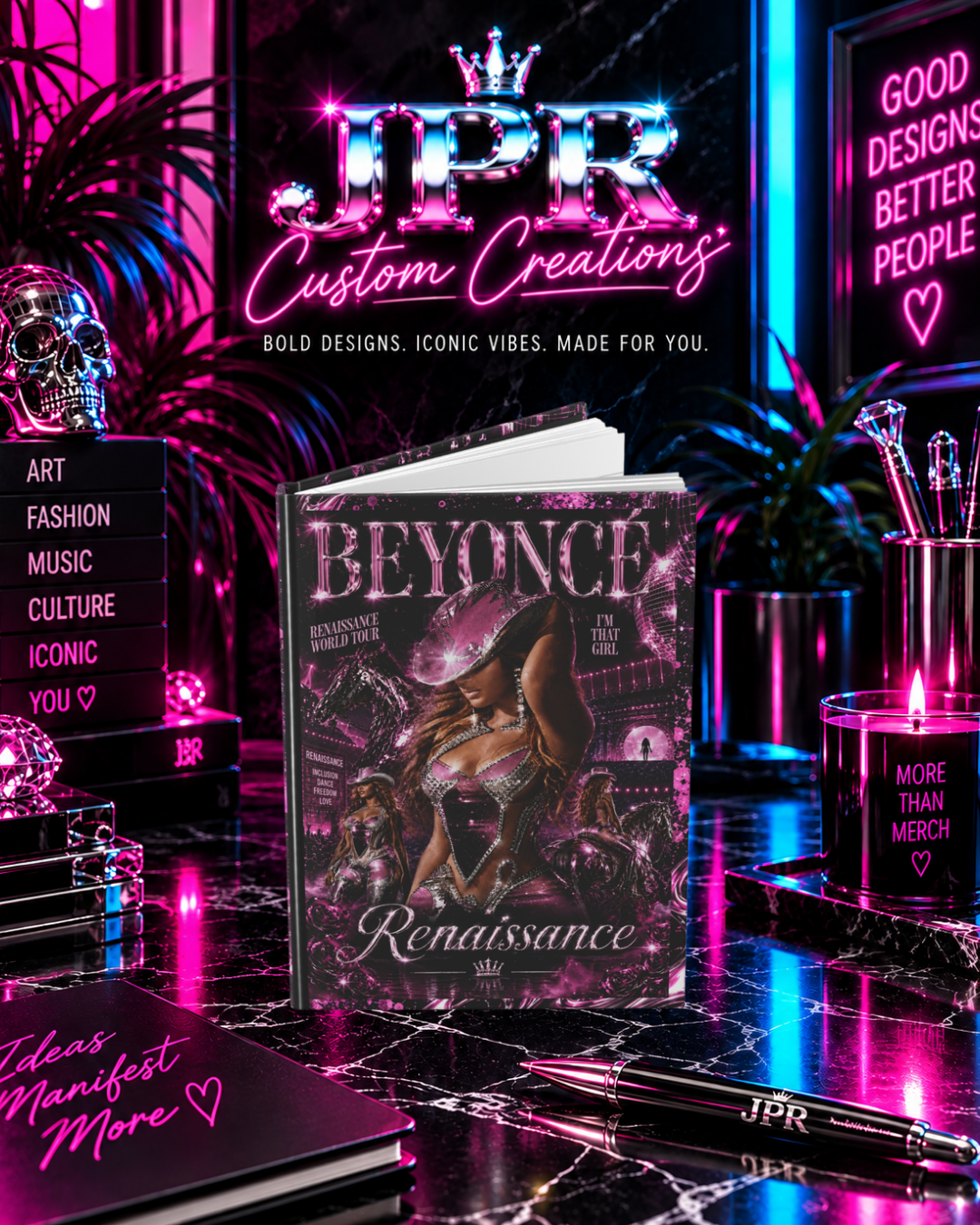 Beyoncé — Pink Renaissance | Hardcover Journal Matte (Lined)