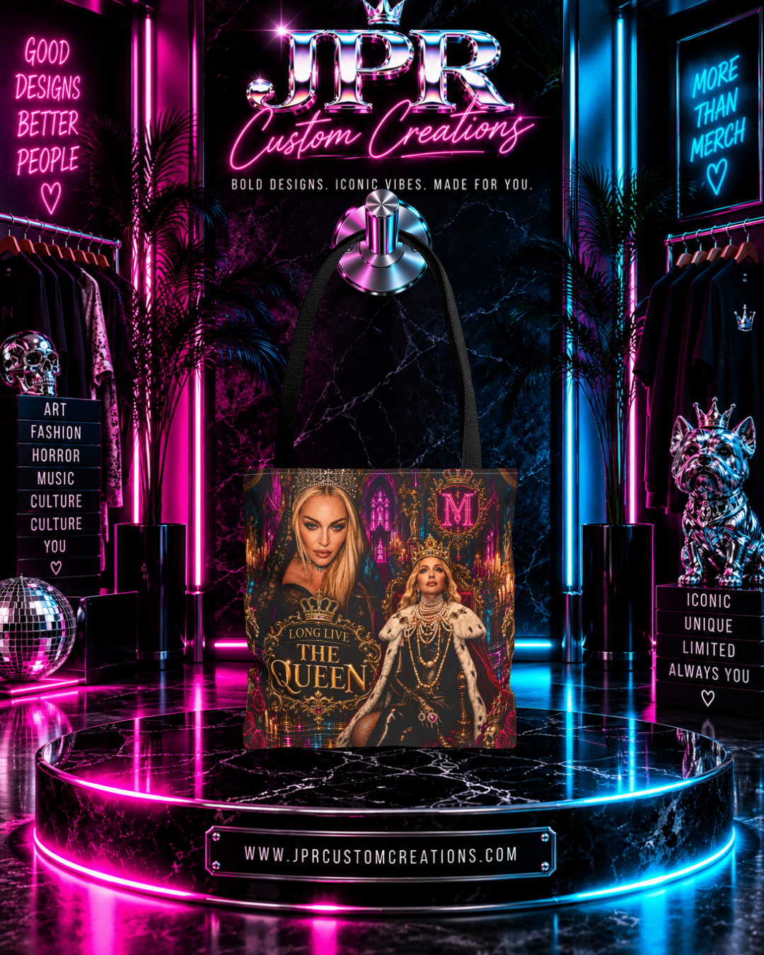 Madonna — Long Live The Queen | Tote Bag (AOP)