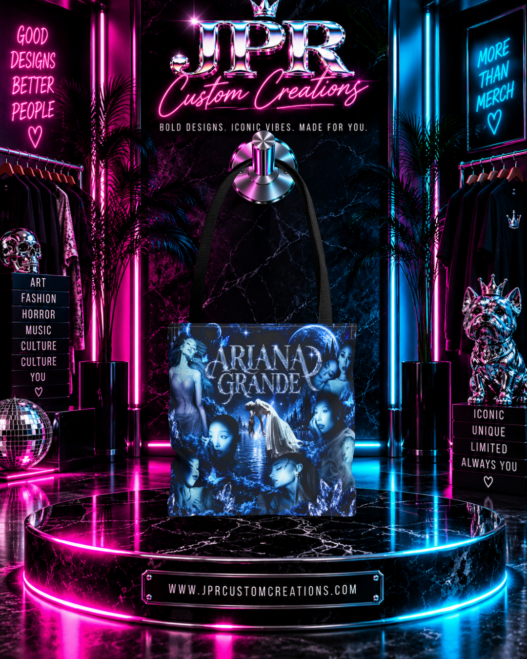 Ariana Grande — Blue Eternal Sunshine | Tote Bag (AOP)