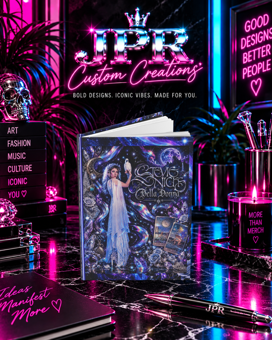 Stevie Nicks — Bella Donna Crystal Tarot | Hardcover Journal Matte (Lined)