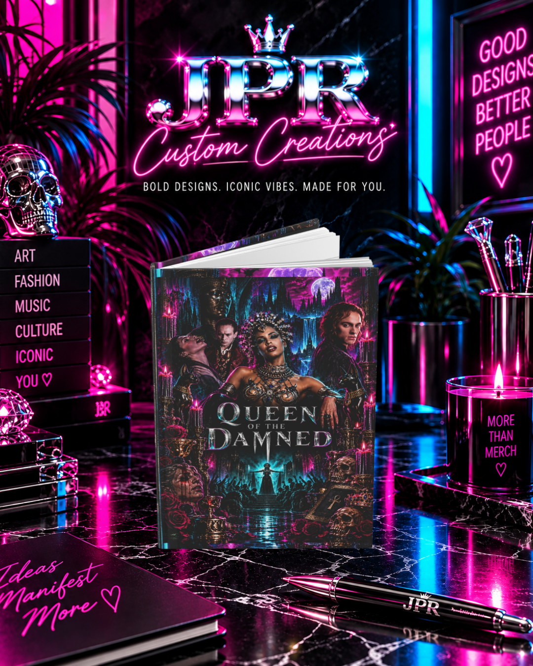 Queen of the Damned — Akasha's Reign | Hardcover Journal Matte (Lined)