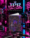 Alice In Wonderland — Neon Psychedelic Wonderland | Hardcover Journal Matte (Lined)