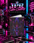 Alice In Wonderland — Neon Baroque Wonderland | Hardcover Journal Matte (Lined)