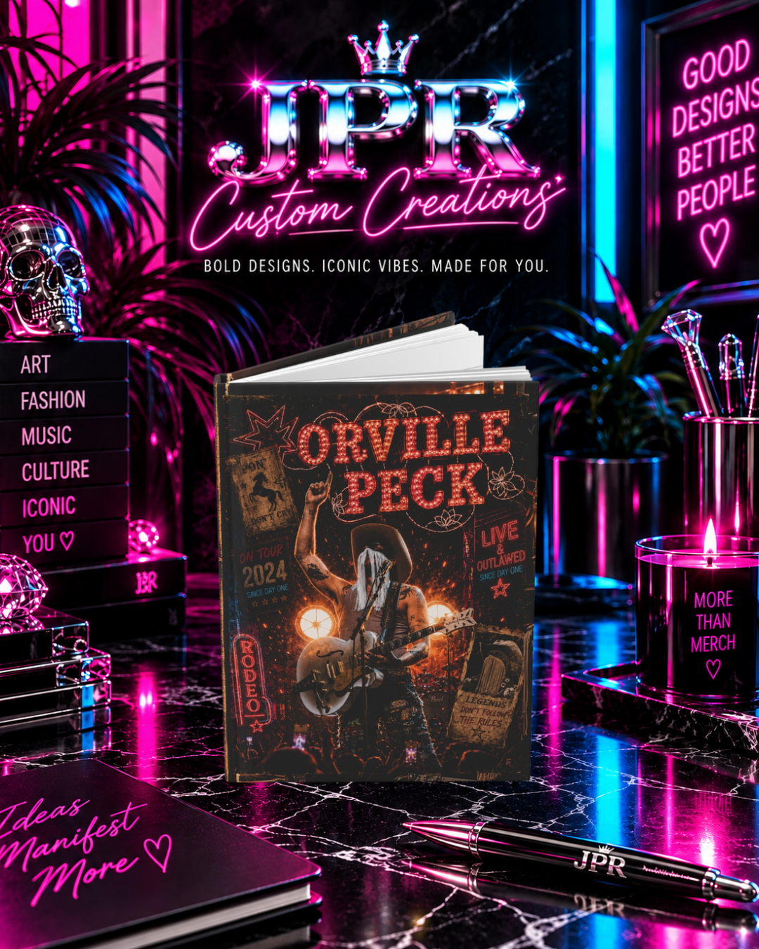 Orville Peck — Live & Outlawed | Hardcover Journal Matte (Lined)