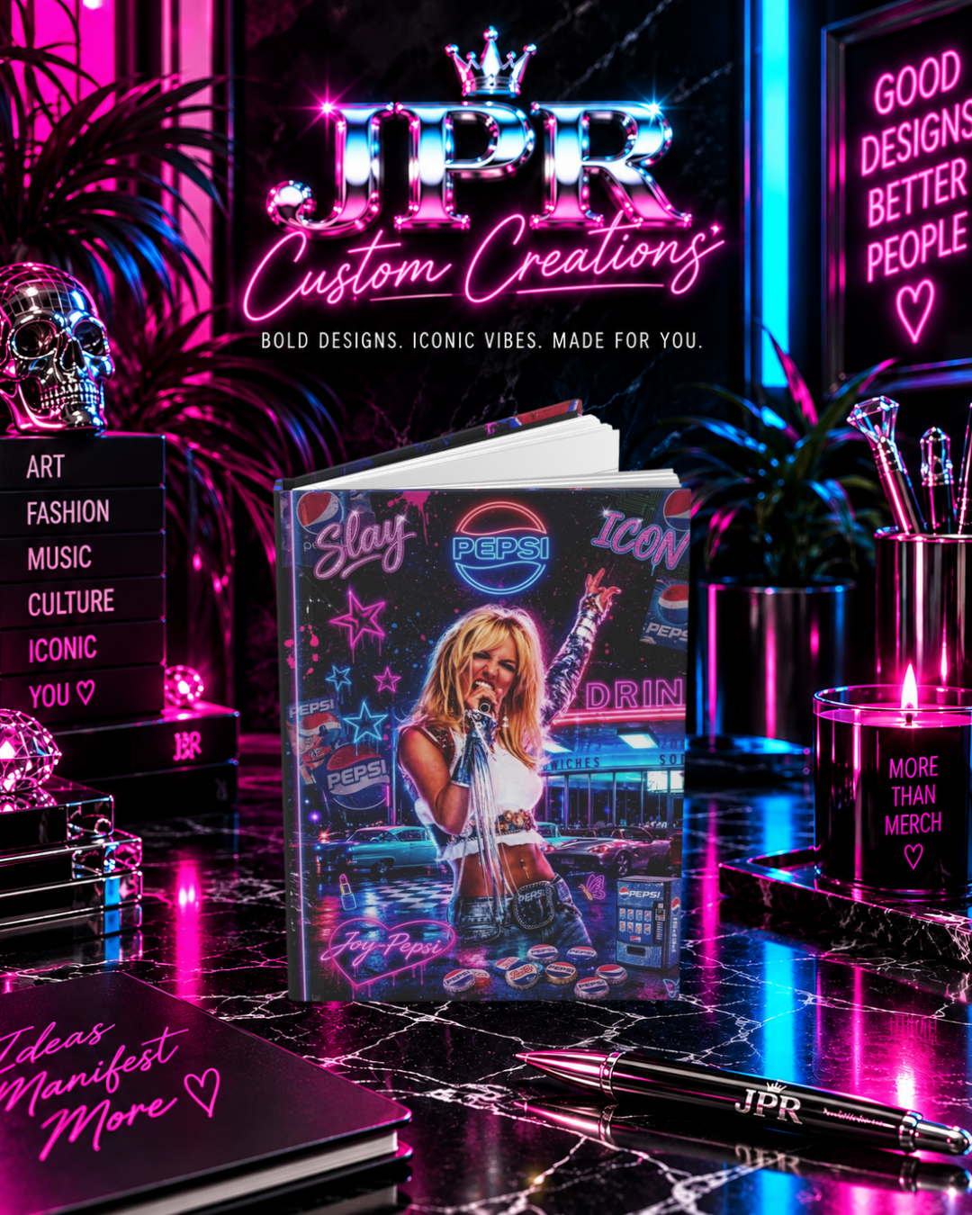 Britney Spears — Cola Bop | Hardcover Journal Matte (Lined)