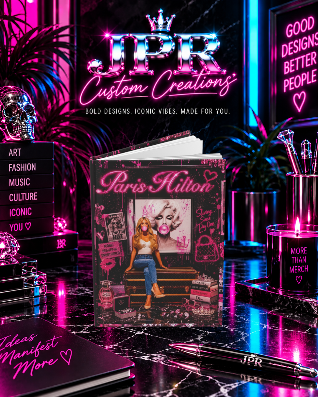 Paris Hilton — Bubblegum Luxury | Hardcover Journal Matte (Lined)