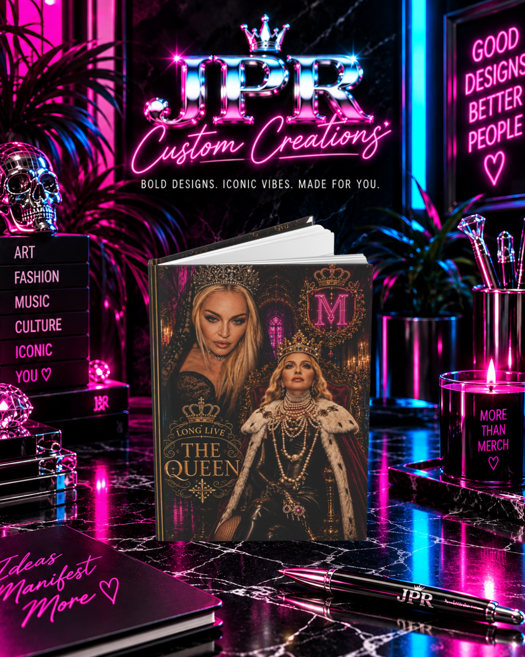 Madonna — Long Live The Queen | Hardcover Journal Matte (Lined)