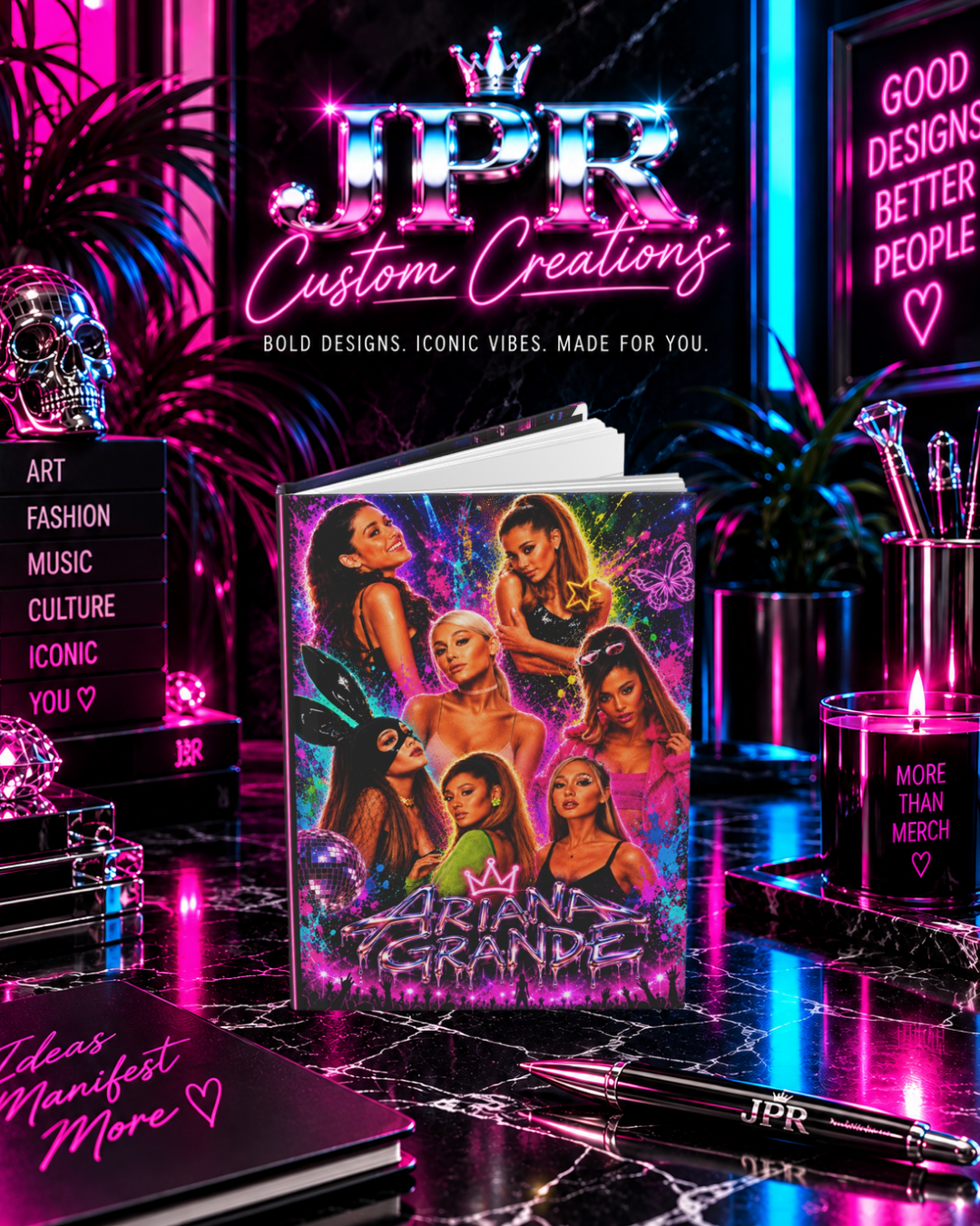 Ariana Grande — The Eras | Hardcover Journal Matte (Lined)