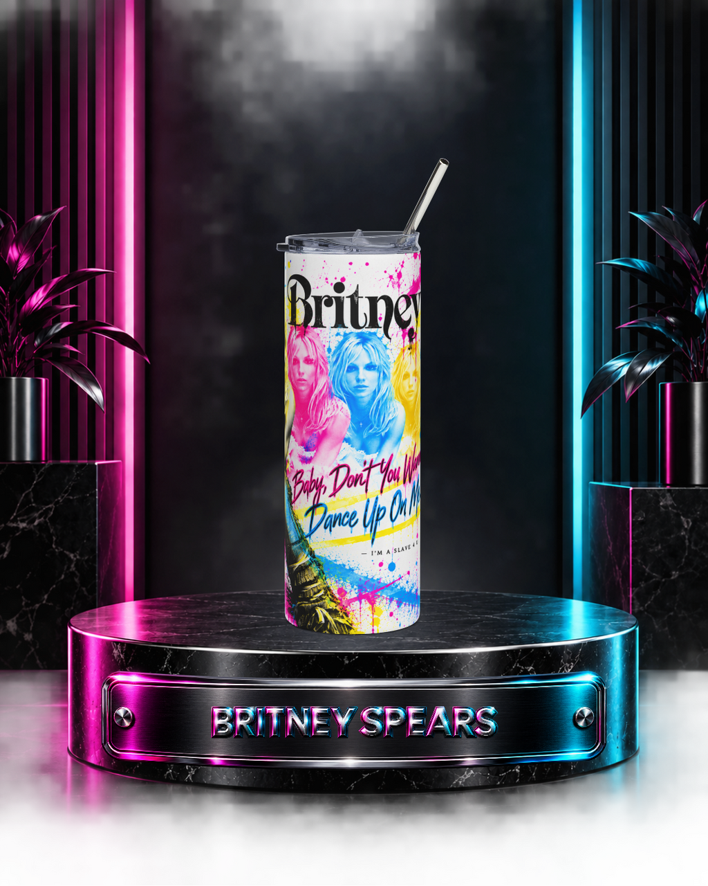 Britney 25th Anniversary – Dance Up On Me – 20oz Tumbler