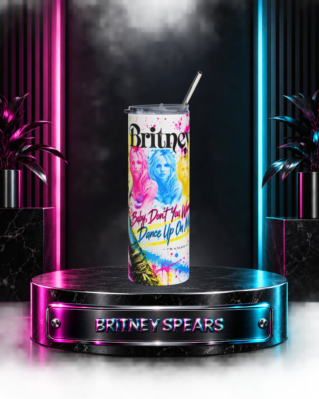 Britney 25th Anniversary – Dance Up On Me – 20oz Tumbler