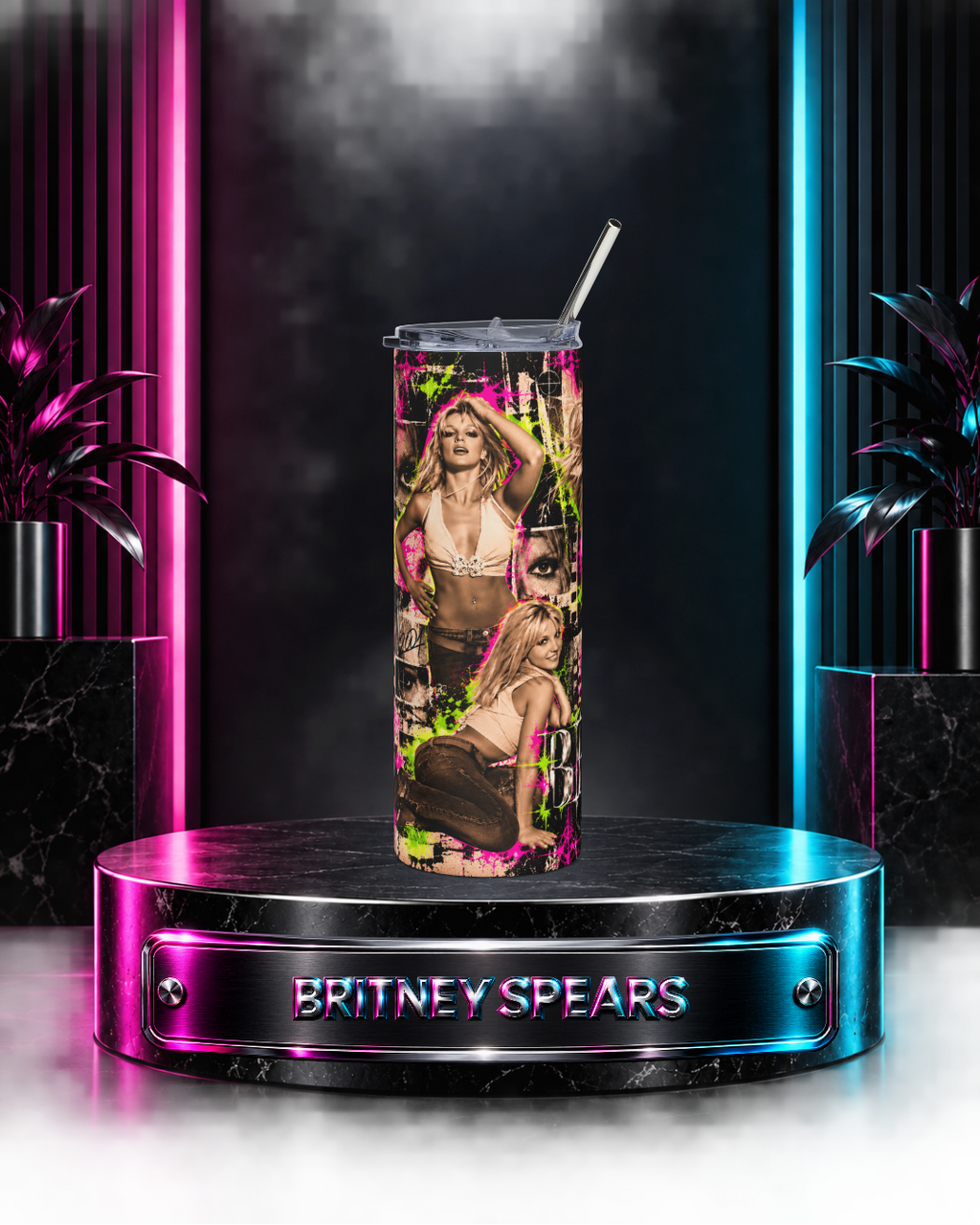 Britney 25th Anniversary – Y2K Editorial – 20oz Tumbler