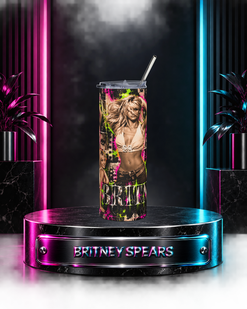Britney 25th Anniversary – Y2K Editorial – 20oz Tumbler