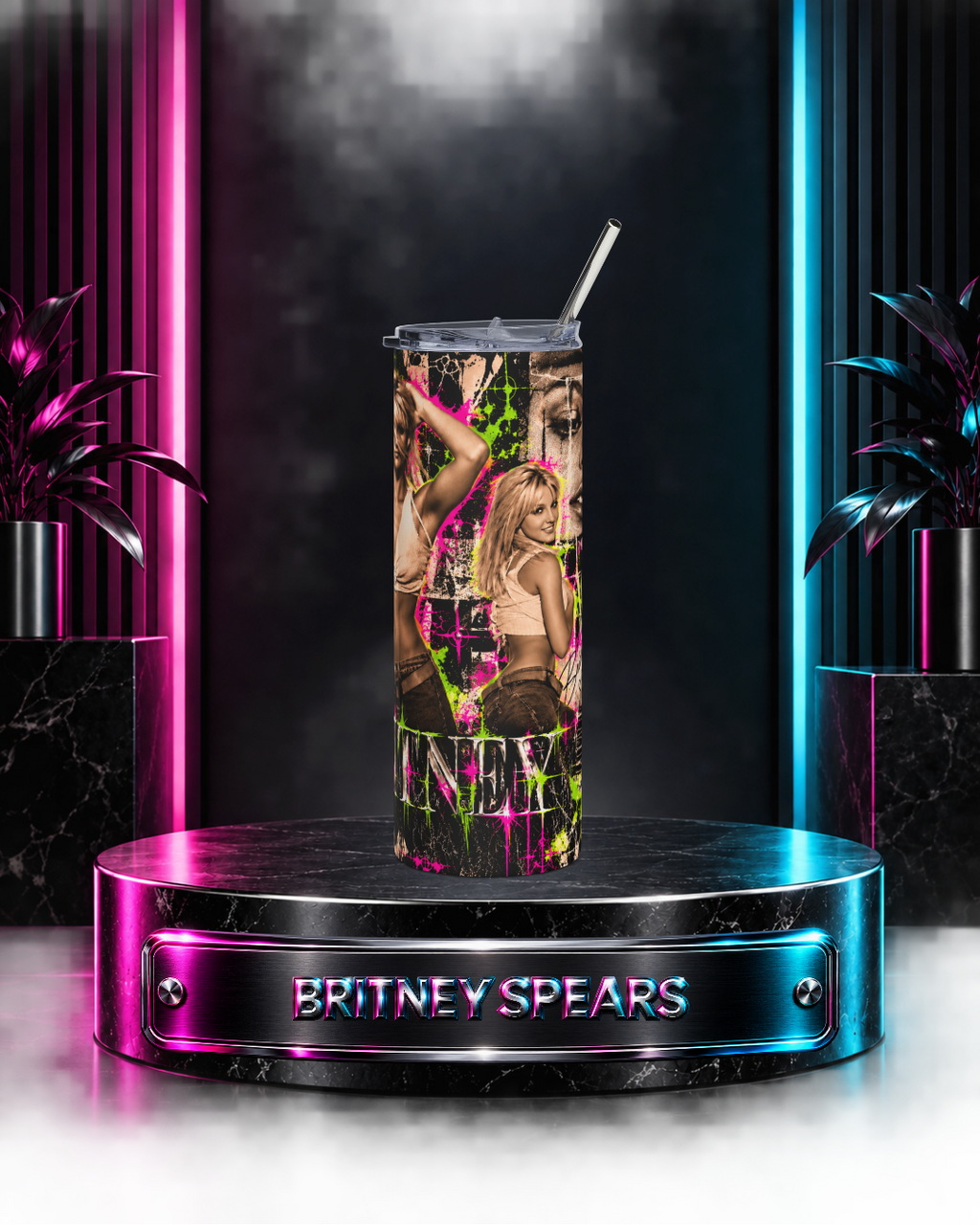 Britney 25th Anniversary – Y2K Editorial – 20oz Tumbler