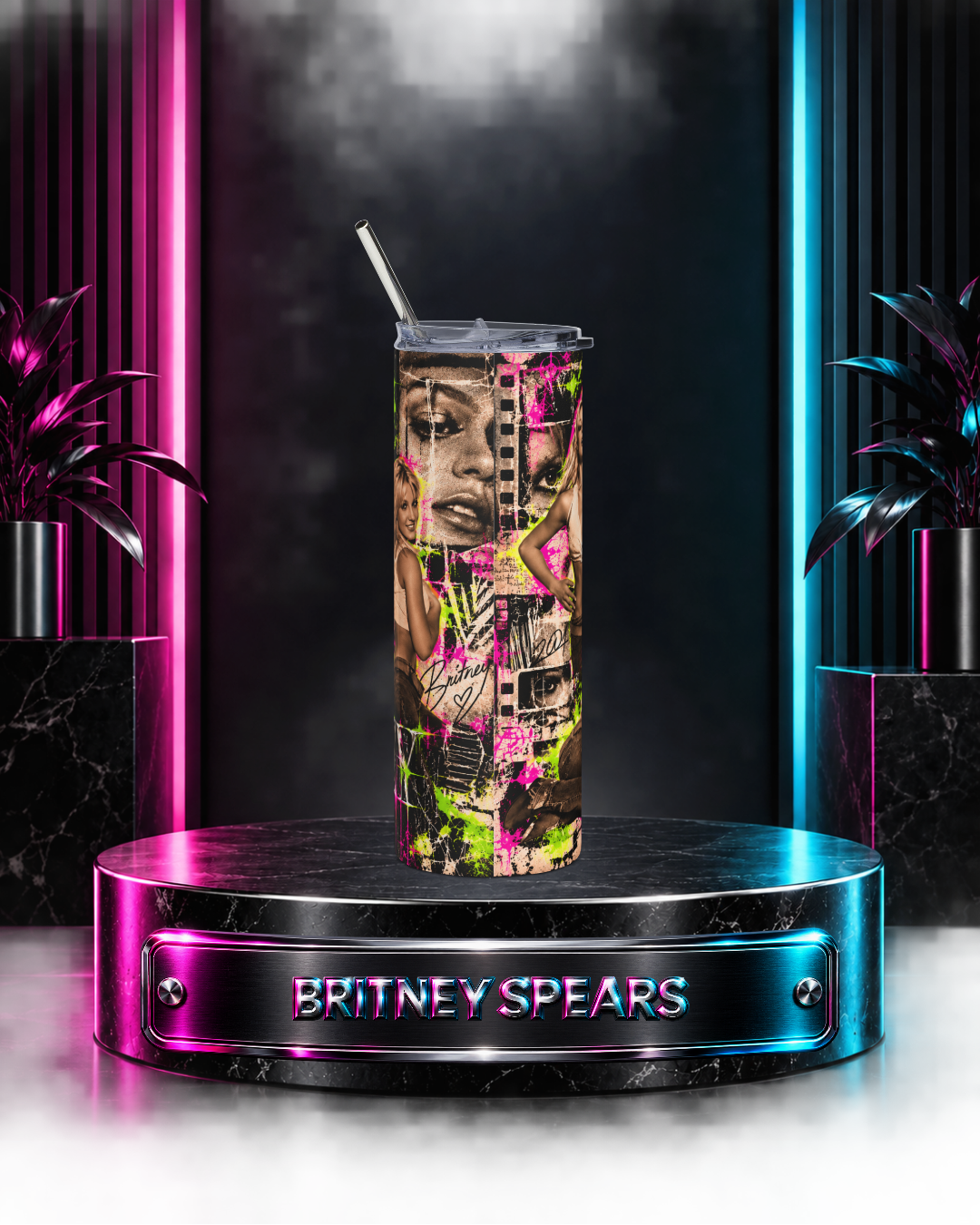 Britney 25th Anniversary – Y2K Editorial – 20oz Tumbler
