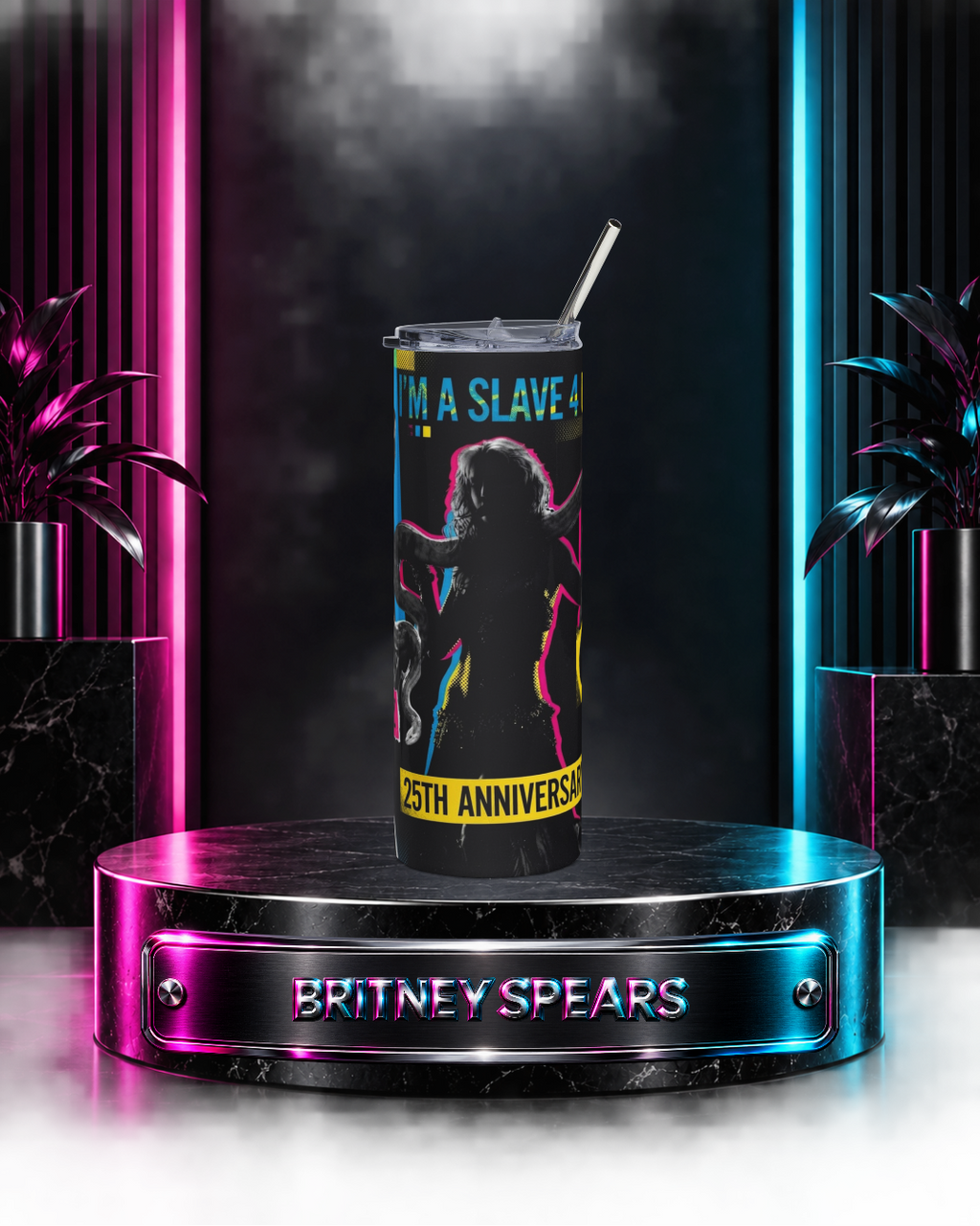 Britney 25th Anniversary – I’m a Slave 4 U VMA – 20oz Tumbler
