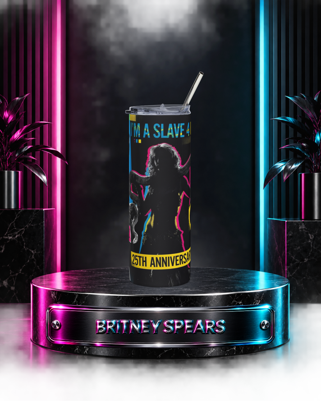 Britney 25th Anniversary – I’m a Slave 4 U VMA – 20oz Tumbler