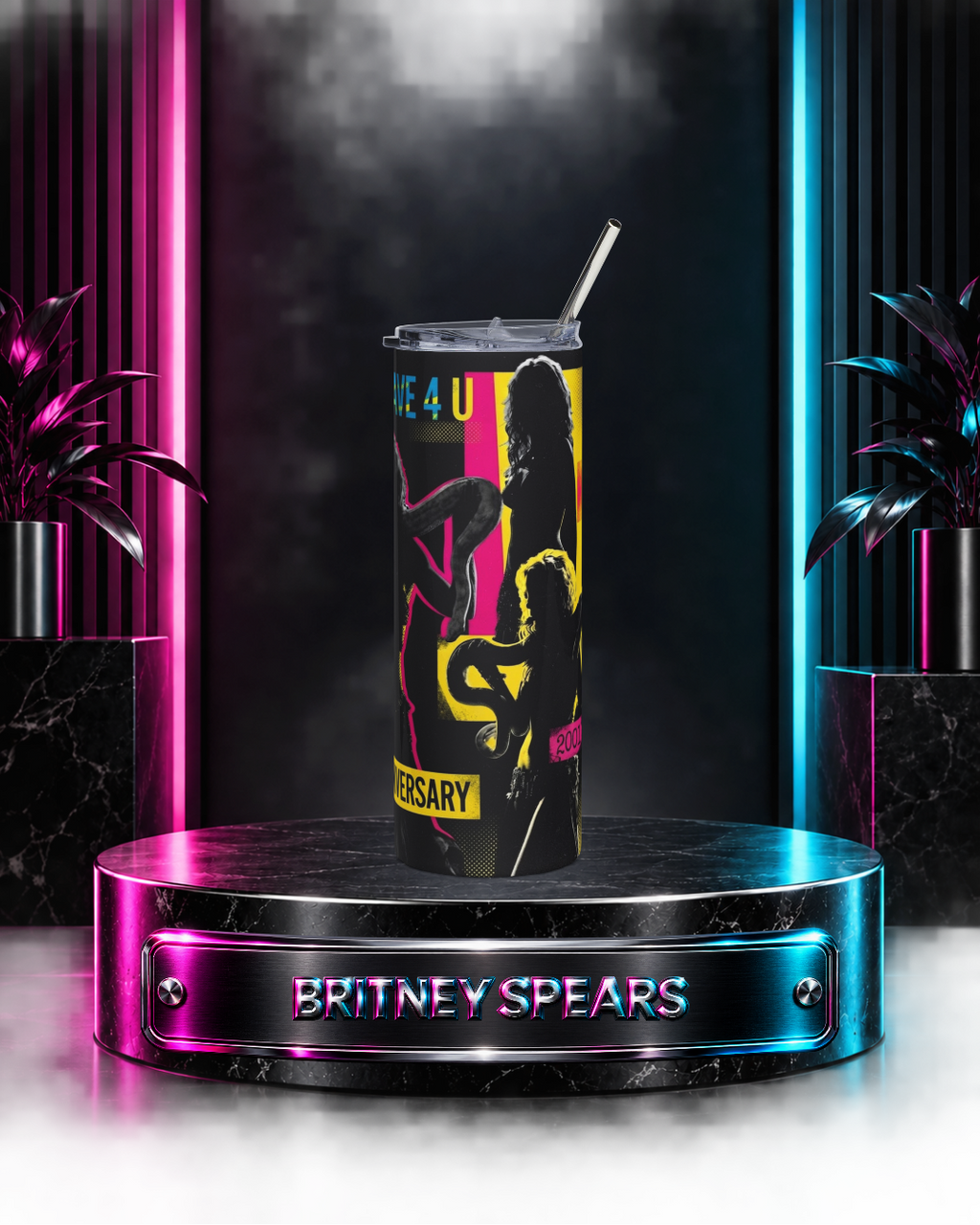 Britney 25th Anniversary – I’m a Slave 4 U VMA – 20oz Tumbler