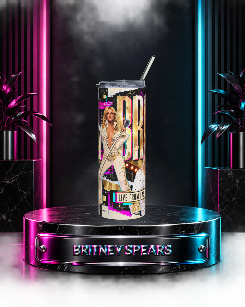 Britney 25th Anniversary – Live From Las Vegas – 20oz Tumbler