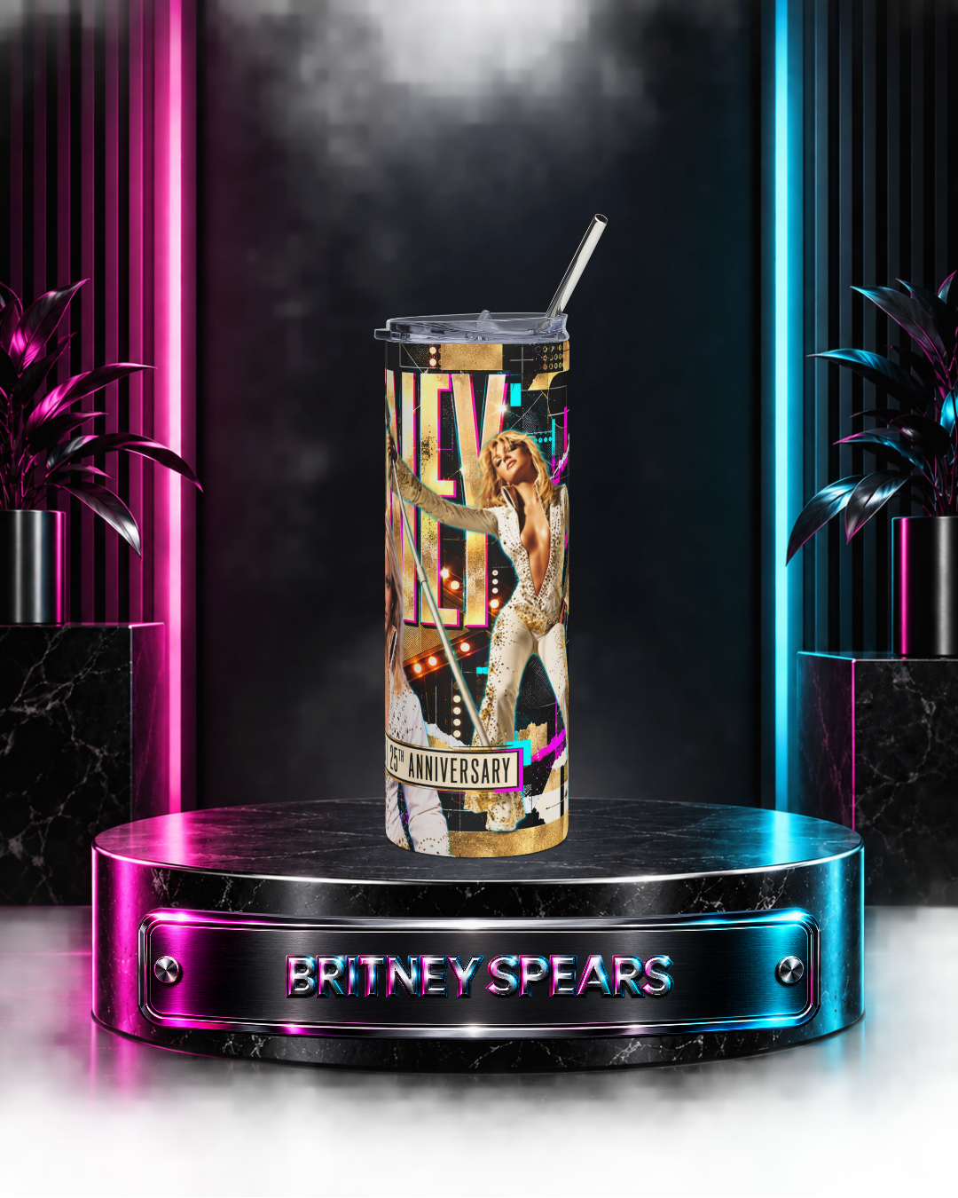 Britney 25th Anniversary – Live From Las Vegas – 20oz Tumbler