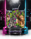 Britney 25th Anniversary – Jungle Editorial Neon Green – 20oz Tumbler