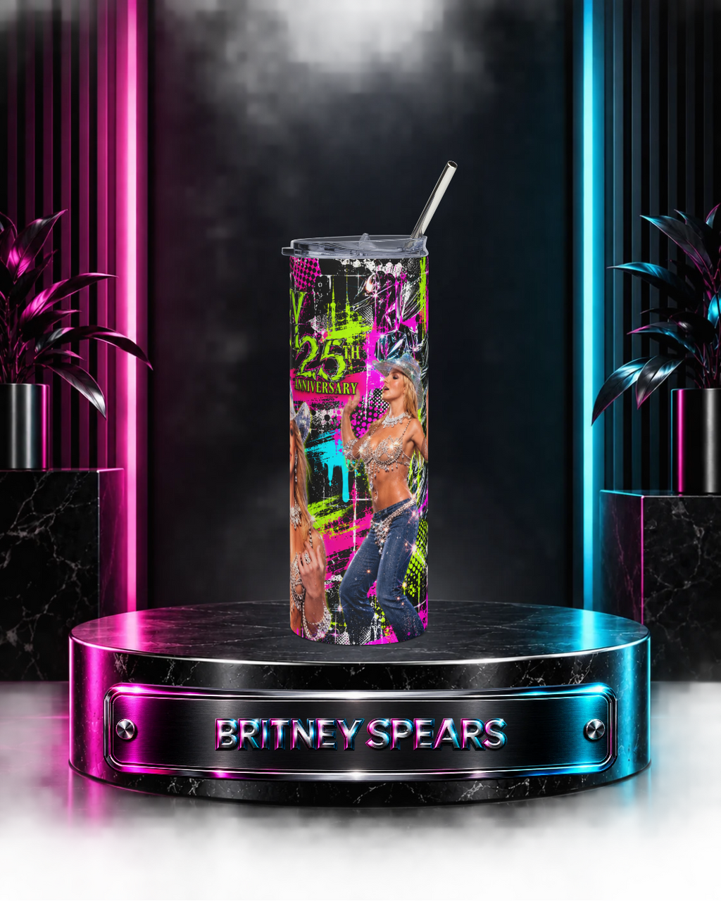 Britney 25th Anniversary – Dream Within a Dream Tour – 20oz Tumbler